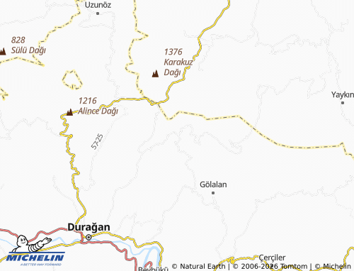 MICHELIN-Landkarte Boyalıca - ViaMichelin