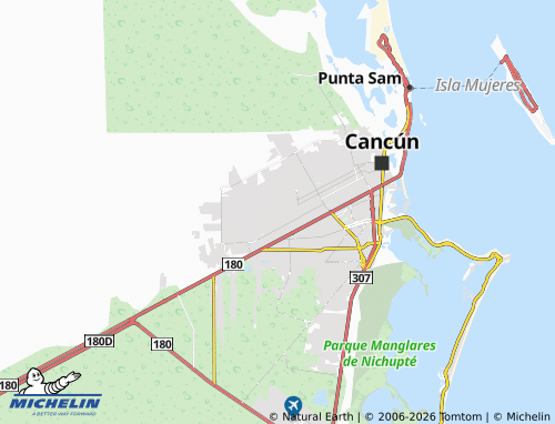 Mappa MICHELIN El Petén Costa Azul-Supermanzana 211 - ViaMichelin