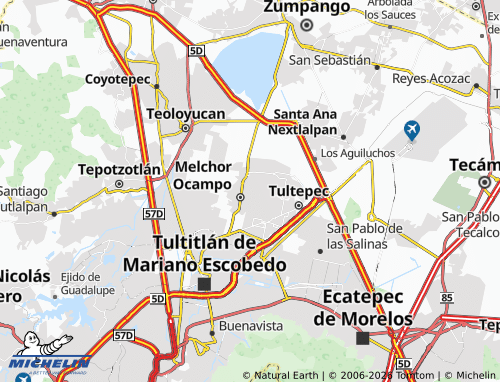 MICHELIN San Isidro map - ViaMichelin