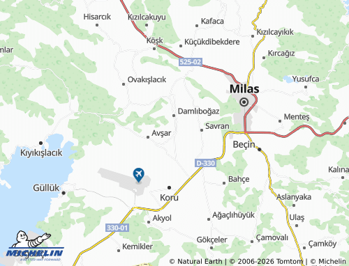 Mappa MICHELIN Yaşyer - ViaMichelin