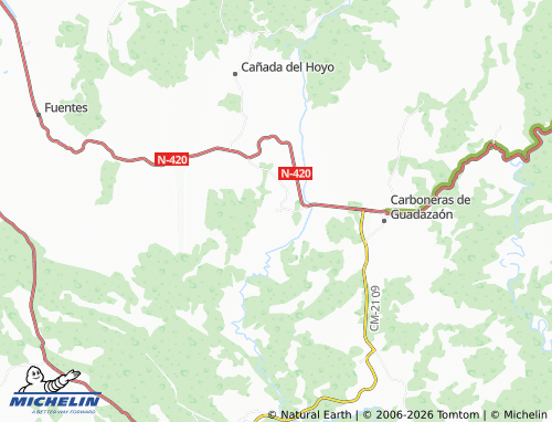 Carte MICHELIN Reíllo - ViaMichelin