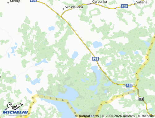Mapa MICHELIN Šengeida - ViaMichelin