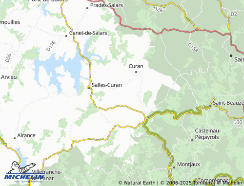 MICHELIN Nayrac map - ViaMichelin