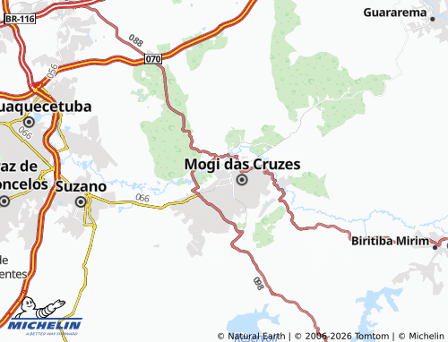 Mapa MICHELIN Vila Tietê - ViaMichelin