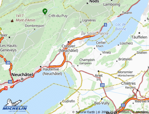 Mapa MICHELIN Gals - ViaMichelin