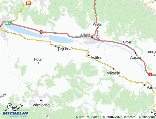 Mappa MICHELIN Peștere - ViaMichelin