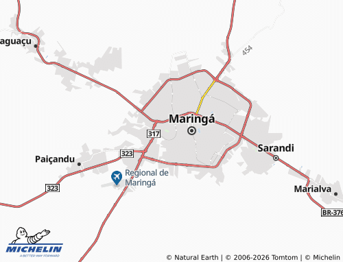 Mapa MICHELIN Zona 05 - ViaMichelin