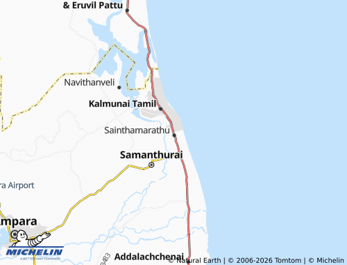 Mappa MICHELIN Sainthamaruthu 01 - ViaMichelin