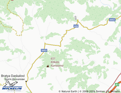 Mappa MICHELIN Saedinenie - ViaMichelin