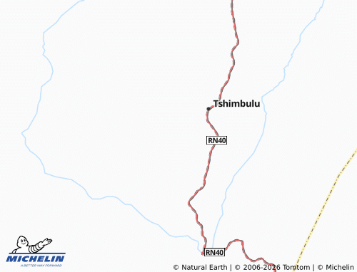 Mappa MICHELIN Tshitende - ViaMichelin