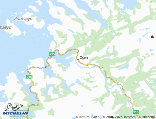 MICHELIN-Landkarte Osen - ViaMichelin