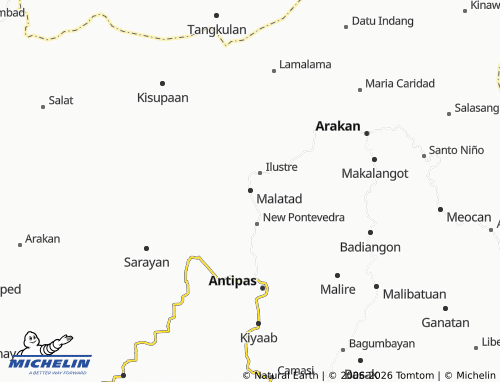 MICHELIN Malatad map - ViaMichelin