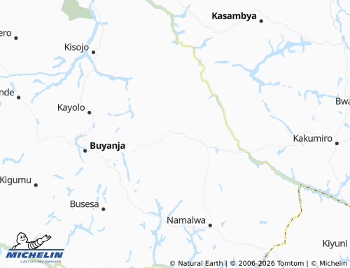 Mappa MICHELIN Lwabyoma - ViaMichelin