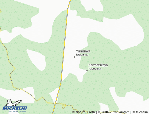 MICHELIN-Landkarte Yurminka - ViaMichelin