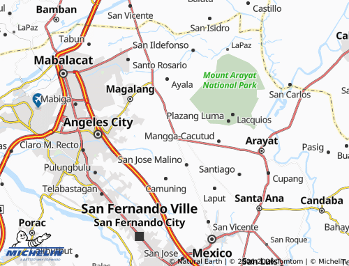 MICHELIN Arenas map - ViaMichelin