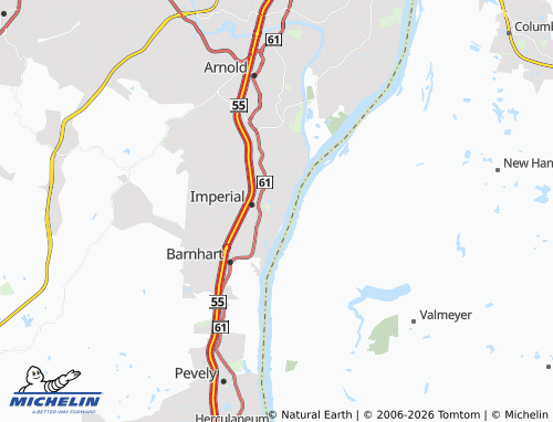 Mappa MICHELIN Kimmswick - ViaMichelin