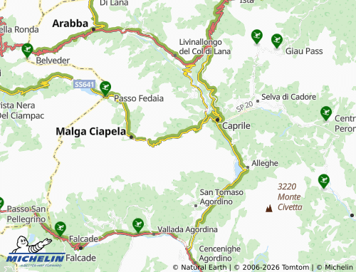 Mappa MICHELIN Boscoverde - ViaMichelin