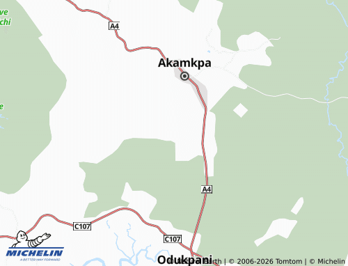 MICHELIN Mbarakom map - ViaMichelin
