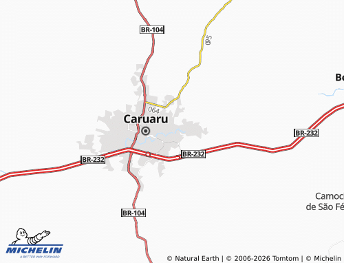 Carte MICHELIN Cedro - ViaMichelin
