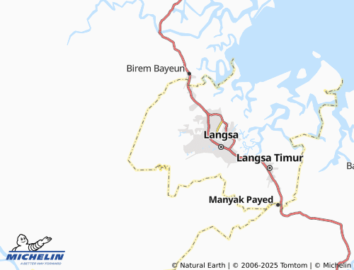 MICHELIN Pondok Kelapa map - ViaMichelin