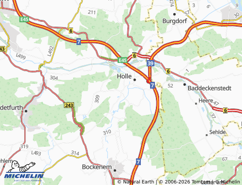 MICHELIN Sottrum map - ViaMichelin