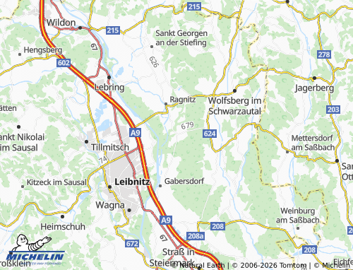 MICHELIN-Landkarte Sajach - ViaMichelin