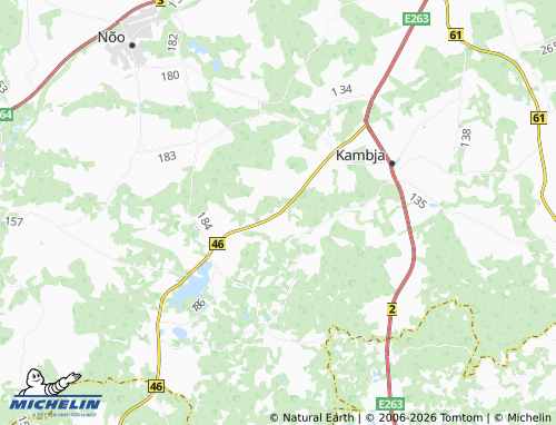 Mappa MICHELIN Kullaga - ViaMichelin