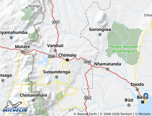Mapa MICHELIN Gondola - ViaMichelin