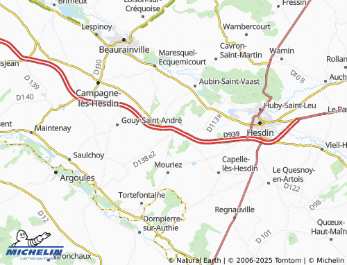 Carte MICHELIN Lambus - ViaMichelin