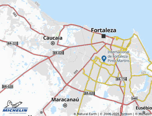 Mappa MICHELIN Conjunto Ceará - ViaMichelin