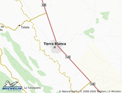 Mapa MICHELIN San Rosendo - ViaMichelin