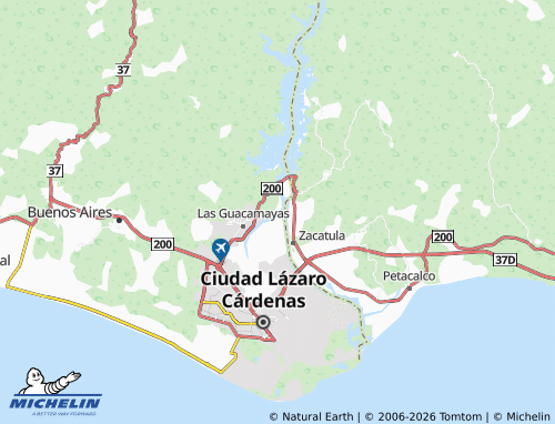 Mapa MICHELIN Edén del Balsas - ViaMichelin