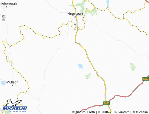 Kaart MICHELIN Kilmainhamwood - ViaMichelin