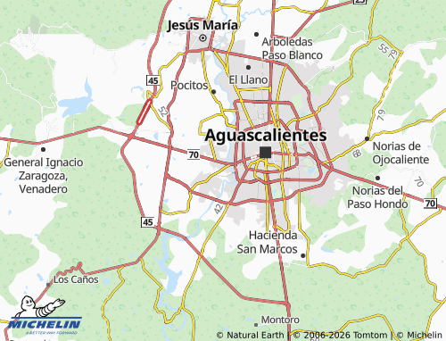 MICHELIN Canteras de Santa Imelda map - ViaMichelin