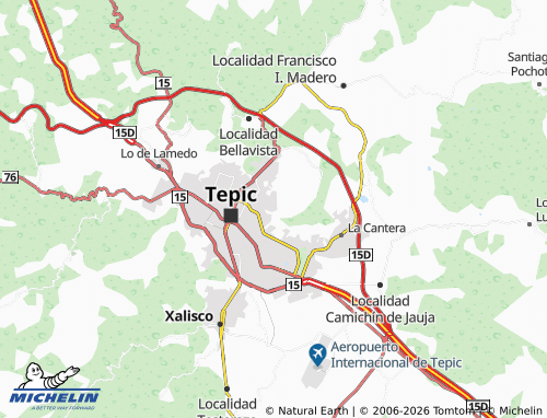 MICHELIN Real Monte Carlo map - ViaMichelin