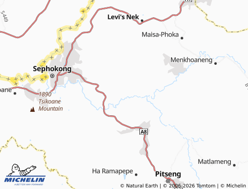 Mapa MICHELIN Ha Sekake - ViaMichelin