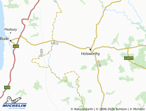 Mappa MICHELIN Pyworthy - ViaMichelin