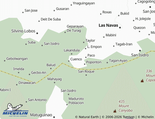 MICHELIN Osmeña map - ViaMichelin