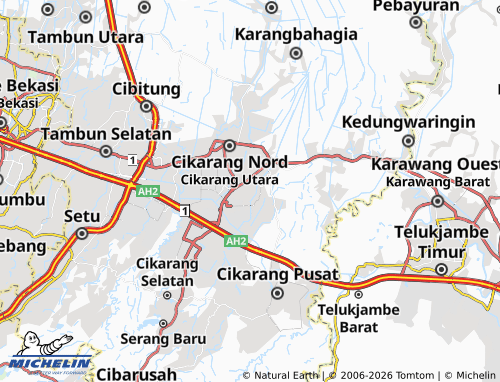 MICHELIN Mekarmukti map - ViaMichelin