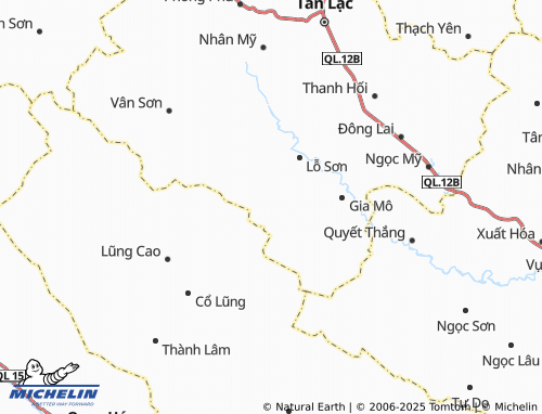 MICHELIN-Landkarte Ngổ Luông - ViaMichelin