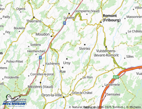 MICHELIN-Landkarte Esmonts - ViaMichelin