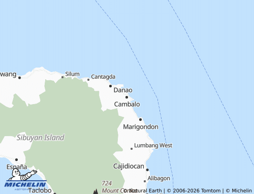 MICHELIN Cambalo map - ViaMichelin