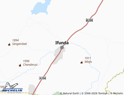 Mapa MICHELIN Ifunda - ViaMichelin