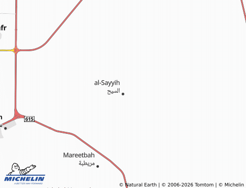 MICHELIN Al Seeh map - ViaMichelin