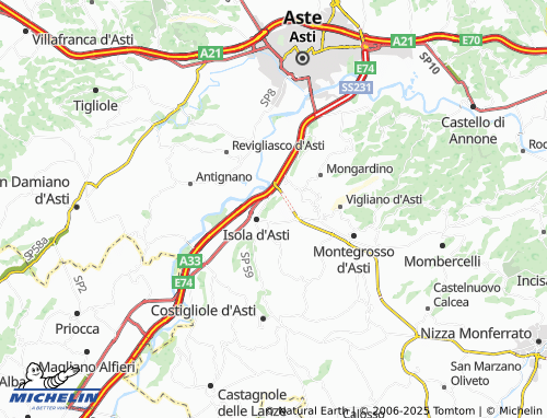 MICHELIN Villa map - ViaMichelin