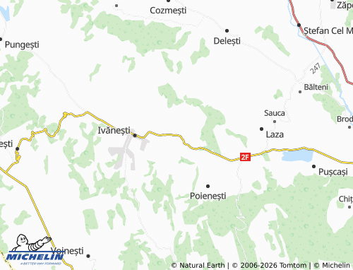 MICHELIN Hârșoveni map - ViaMichelin