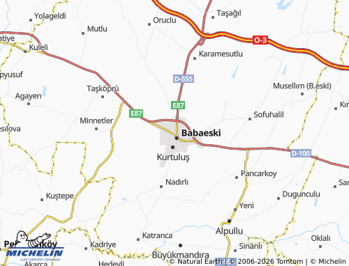 MICHELIN Hamidiye map - ViaMichelin