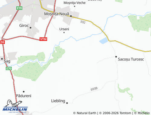 Mappa MICHELIN Unip - ViaMichelin