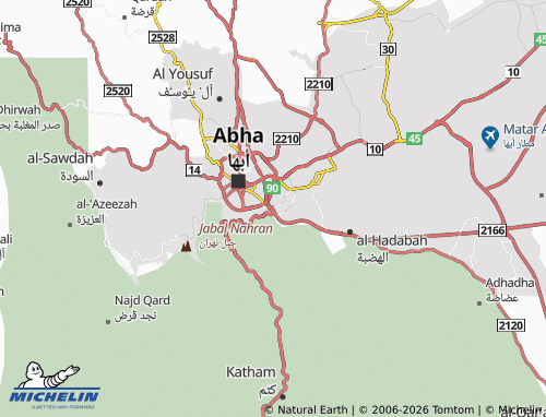 Carte MICHELIN al-Rabwah - ViaMichelin