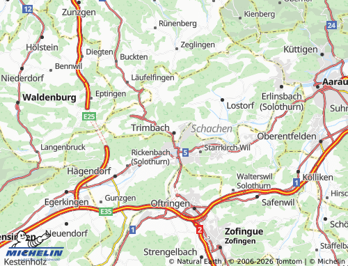 MICHELIN-Landkarte Trimbach - ViaMichelin